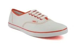 Vans Authentic Lo Pro Sneakers White Orange