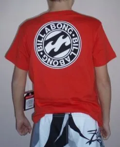 Billabong Circle Of Trust T-shirt Orange -Snowboards Verkoop 15110 rear