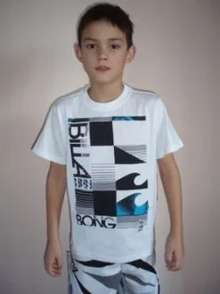 Billabong Half Cut SS Boys T-shirt White