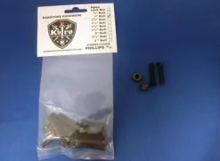 Khiro Standard Flathead Longboard Screws (8 Pack)