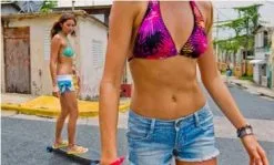 Rip Curl Exotic Bikini Classic Pant Black -Snowboards Verkoop 16457 rip curl exotic bikini classic pant black model 01