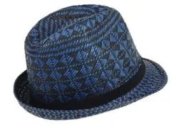 Quiksilver Saga Straw Hat Hyperpurple (blue-black) -Snowboards Verkoop 16582 quiksilver saga hat hyperpurple 1