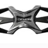 Demon Quattro Hybrid Stomp Black Or Transparant-silver