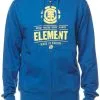 Element Compass Zip Hoodie Vintage Blue -Snowboards Verkoop 17523 element compass zip hooodie vintage blue front