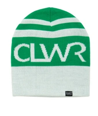 Thirtytwo CLWR Striped Beanie Green White 3 Thirtytwo CLWR Striped Beanie Green White