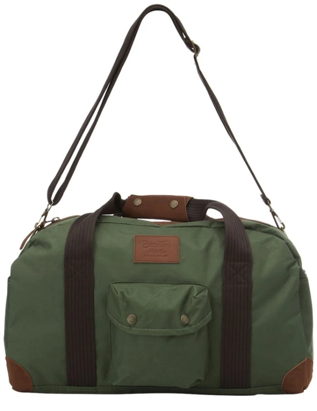 Brixton Vagrant Duffle Bag Dark Olive 4 Brixton Vagrant Duffle Bag Dark Olive - Afbeelding 2