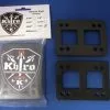 Khiro Flat Rubber Shock Pad Risers (2 Pack)