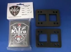 Khiro Flat Rubber Shock Pad Risers (2 Pack)