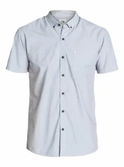 Quiksilver Wilsden Short Sleeve Shirt Castle Rock (S Only)