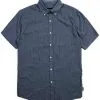 Brixton Arthur Short Sleeve Shirt Woven Navy -Snowboards Verkoop 18640 brixton arthur ss woven navy