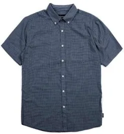 Brixton Arthur Short Sleeve Shirt Woven Navy
