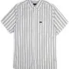 Brixton Howl Short Sleeve Shirt Woven Off White
