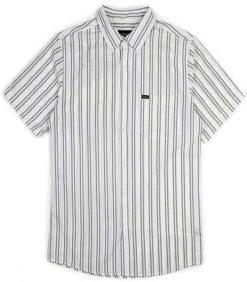 Brixton Howl Short Sleeve Shirt Woven Off White