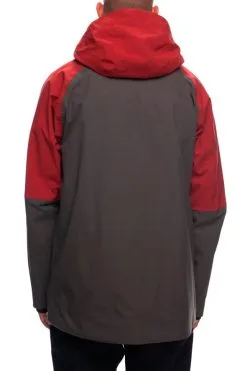 Voorkant -Snowboards Verkoop 686 hydra thermagraph jacket 20k rusty red rear 20349