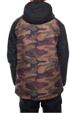 Voorkant -Snowboards Verkoop 686 mens geo insulated jacket camo rear l8w113 20353