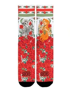 American Socks Duality Mid High Socks -Snowboards Verkoop american sock duality mid signature front 22010