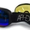 Aphex Goggles Aphex Kepler Goggle Black With Revo Blue Magnetic Lens And Bonus Lens -Snowboards Verkoop aphex kepler goggle black blue revo 19666