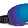 Aphex Goggles Aphex Styx Goggle Matt Black - Revo Blue S2 (+S1) -Snowboards Verkoop aphex styx matte black revo blue cat 2 21515