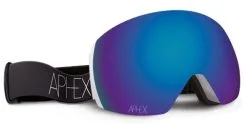 Aphex Goggles Aphex Styx Goggle Matt White - Ecran Revo Blue S2 (+S1)