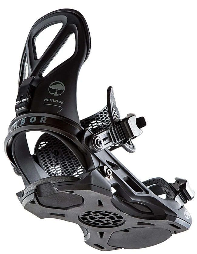 Arbor Hemlock Snowboard Bindings Black 4 Arbor Hemlock Snowboard Bindings Black - Afbeelding 2