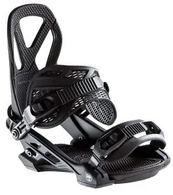 Arbor Hemlock Snowboard Bindings Black