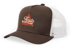 Brixton Earlston Trucker Cap Dark Earth-off White