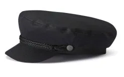 Brixton Fiddler Snap Cap Black