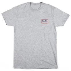 Brixton Grade T-shirt Heather Grey