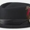 Brixton Stout Pork Pie Hat Black -Snowboards Verkoop brixton stout pork pie hat black 18661
