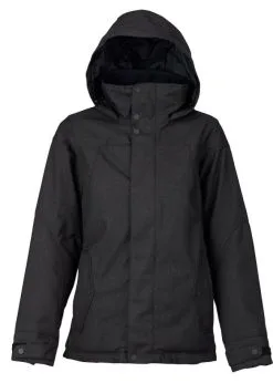 Burton Jet Set Female Snowboard Jacket 10K Black (L Only)