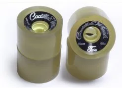 Cadillac Wielen Cadillac Classic Two Longboard Wheels 70 Mm 80a Yellow
