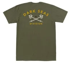 Dark Seas Headmaster T-shirt S/S Military Green