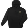 Dark Seas Moniker Heavyweight Hooded Fleece Black