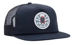 Dark Seas Panhandle Trucker Cap Navy