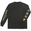 Dark Seas Saigon T-shirt Long Sleeve Black -Snowboards Verkoop dark seas saigon long sleeve t shirt 21487