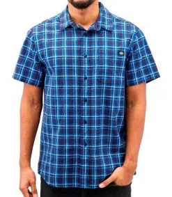 Dickies Vinton Short Sleeve Shirt Blue