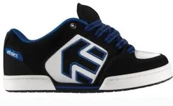 Etnies Kids Charter Sneaker Black White Navy (US 6 - EUR 38.5)