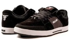Fallen Trooper Shoes Black-white