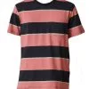 Globe Bootleg Dreams Stripe T-shirt Red Smoke