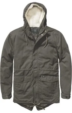 Globe Goodstock Thermal Fishtail Jacket Dark Olive (XL Only)