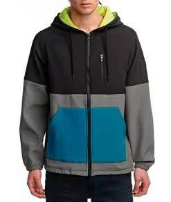 Globe Hazard Hooded Jacket Steel