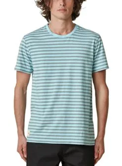 Globe Horizon Stripe T-shirt Marine