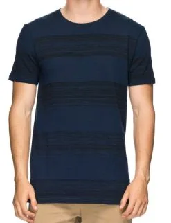 Globe Moonshine T-shirt Space Dye Navy