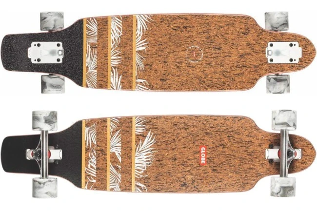 Globe Spearpoint Mini 33.5" Cork Agave Complete Longboard 4 Globe Spearpoint Mini 33.5" Cork Agave Complete Longboard - Afbeelding 2