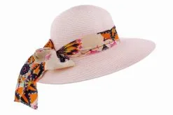 Herman Queen Pastel Hat Pink