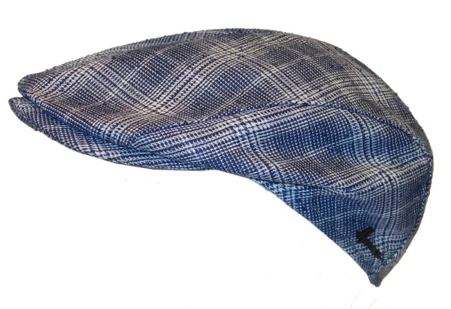 Herman Range 030 Shaped Flat Cap Blue 3 Herman Range 030 Shaped Flat Cap Blue