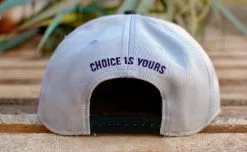 Ilusão Choice Is Yours Snapback Grey -Snowboards Verkoop ilusao choice is yours snapback grey rear 21491