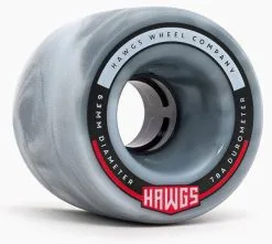 Landyachtz Fattie Hawgs 63 Mm 78A Wheels -Snowboards Verkoop landyachtz fatty hawgs 63 mm 78a wheels grey swirl 18891