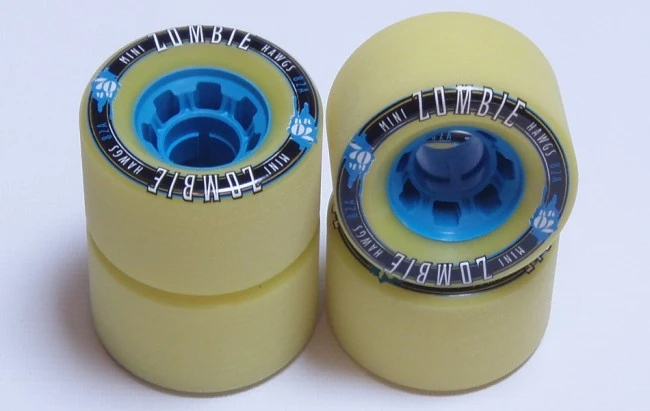 Landyachtz Mini Zombie Hawgs 70 Mm Wheels 82a Yellow 3 Landyachtz Mini Zombie Hawgs 70 Mm Wheels 82a Yellow