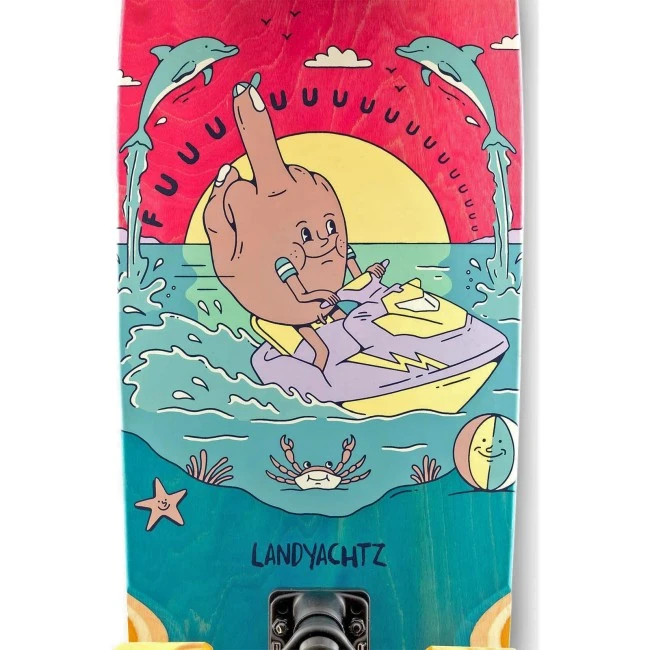 Landyachtz Tugboat 30" Jet Ski Cruiser 7 Landyachtz Tugboat 30" Jet Ski Cruiser - Afbeelding 5